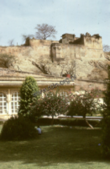Fragment zamku w Amer koło Jaipur (Dokument ikonograficzny)
