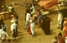 Rural market during Mommai Mata festival (Iconographic document)