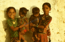 Portrait of children, kachchi rabari shepherds (Iconographic document)