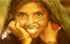 Portret dziewczynki, pasterze kachchi rabari (Dokument ikonograficzny)