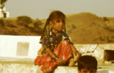 Portrait of a girl, kachchi rabari (Iconographic document)
