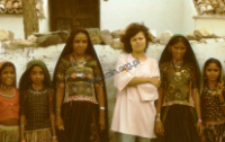 Portrait of young females (Iconographic document)