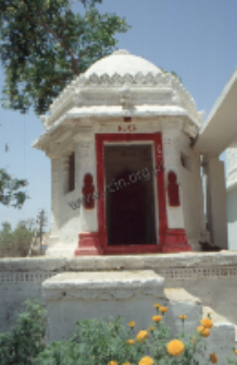 Hindu shrine in Sindh, Pakistan (Iconographic document)