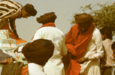 Naming ceremony of the shepherds kachchi rabari (Iconographic document)