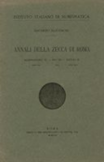 Annali della zecca di Roma. [6], Alessandro VI (1492-1503), Pio III (1503), Giulio II (1503-1513)