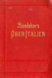 Oberitalien mit Ravenna, Florenz und Livorno : Handbuch f&uuml;r Reisende