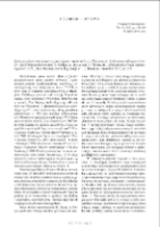 Rytm przemian kulturowych w pradziejach i średniowieczu (Rhytmus der Kulturumwaldlungen in der Ur- und Fr&uuml;hgeschichte), red. B. Gediga, A. Grossman, W. Piotrowski, &bdquo;Biskupińskie Prace Archeologiczne&rdquo; nr 9, &bdquo;Prace Komisji Archeologicznej&rdquo; nr 19, Biskupin &ndash; Wrocław 2012, ss. 519 : [recenzja]