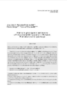 Flints in glacigenic sediments of the Chełm Hills, Eastern Poland. Prehistory and geology = Krzemienie w osadach glacigenicznych Pag&oacute;r&oacute;w Chełmskich: prahistoria &mdash; geologia