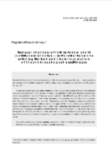 Medieval charcoals from Kokot&oacute;w site 19 (commune Wieliczka) &ndash; some remarks on the sampling method and the interpretation of the anthracological assemblages