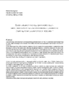 Czech urban ethnology (anthropology) &ndash; birth, socio-political and professionally scientific starting point, main topics of research