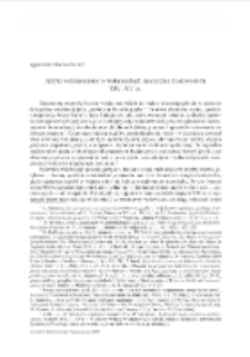 Języki wernakularne w testamentach mieszczan krakowskich XIV&ndash;XV w.