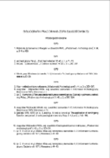 Bibliografia prac dr hab. Zofii Sulgostowskiej