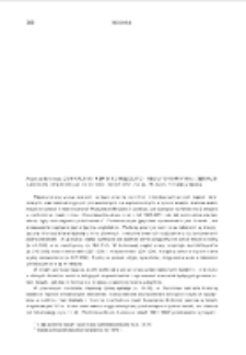 Donkalnio ir Spigino mezolito &ndash; neolito kapinynai. Seniausi laidojimo paminklai Lietuvoje, Adomas Butrimas Wilno 2012 : [recenzja]
