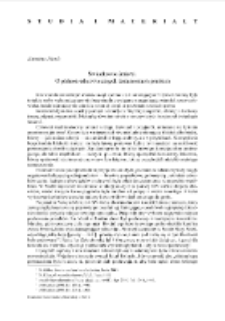 Świadkowie śmierci : o p&oacute;źnośredniowiecznych testamentach praskich = Witnesses of death : on late-mediaeval testaments from Prague