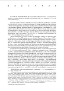 Rezydencja kr&oacute;lewska na Wawelu w czasach Zygmunta Starego : program użytkowy i ceremonialny, Stanisław Mossakowski, Warszawa 2013 : [recenzja]