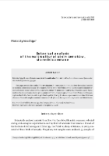 Botanical analysis of the multicultural site in Smrok&oacute;w, Słomniki commune = Badania botaniczne na wielokulturowym stanowiskuw Smrokowie, gm. Słomniki