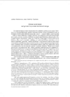 Gł&oacute;wne nurty badań nad przestrzenią miasta średniowiecznego