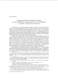 Przestrzeń jako element tożsamości religijnej i przedmiot konflikt&oacute;w wyznaniowych w czasach nowożytnych na przykładzie dominikan&oacute;w toruńskich