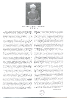 Prof. dr hab. Helena Zoll-Adamikowa (1931-2000)