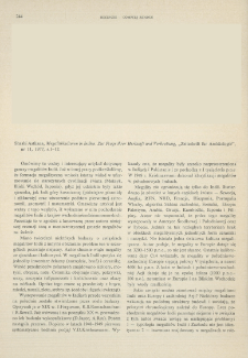 Megalithkulturen in Indien. Zur Frage ihrer Herkunft und Verbreitung, Shashi Asthana, „Zeitschrift fur Archäologie”, nr 11, 1977, s.1-12 : [recenzja]