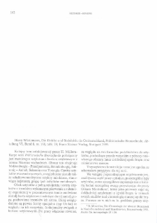 Die Dolche und Stabdolche in Ostdeutschland, Harry W&uuml;stemann, Pr&auml;historische Bronzefunde, Abteilung VI, Band 8, Stuttgart 1995 : [recenzja]