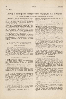 Ostrogi z zaczepami haczykowato odgiętymi na zewnątrz