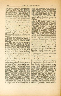 Wykopalisko w Budach Łańcuckich z epoki młodszego okresu Cesarstwa Rzymskiego, Kazimierz Osiński, Przemyśl, 1922 : [recenzja]