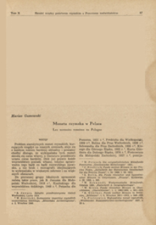 Moneta rzymska w Polsce