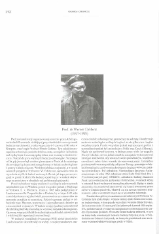 Prof. dr Werner Coblenz (1917-1995)