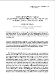 &lsquo;Being Moroccan&rsquo; Today: Dilemmas of Identity Related to the Origin of Moroccan Migrants in Europe