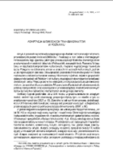 Adaptacja niemieckich transmigrant&oacute;w w Poznaniu