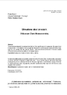 Utrwalone sieci znaczeń. O Muzeum Ziemi Krzeszowickiej