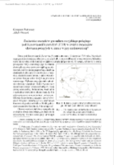 Znalezisko szczątk&oacute;w grenadiera rosyjskiego poległego pod Kunowicami/Kunersdorf (1759) w świetle zwyczaj&oacute;w chowania poległych w czasie wojny siedmioletniej
