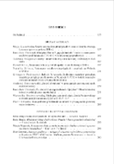 Spis treści