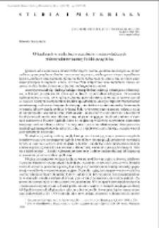 O kaplicach w siedzibach rycerskich i możnowładczych p&oacute;źnośredniowiecznej Polski uwag kilka