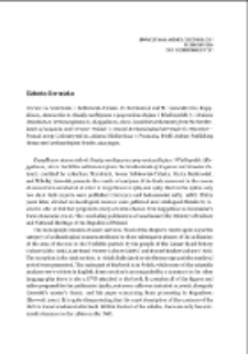 Kopydłowo, stanowisko 6. Osady neolityczne z pogranicza Kujaw i Wielkopolski, A. Marciniak, I. Sobkowiak-Tabaka, M. Bartkowiak and M. Lisowski (eds), (= Ocalone Dziedzictwo Archeologiczne 6) (Kopydłowo, site 6. Neolithic settlements from the border-lands of Kuyavia and Greater Poland (= Saved Archaeological Heritage 6). Pękowice-Poznań 2015: Uniwersytet im. Adama Mickiewicza w Poznaniu, Profi l--Archeo Publishing House and Archaeological Studio, 344 pages : [recenzja]