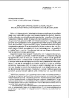 &bdquo;Przyjaźnie przysługowe&rdquo; jako skuteczny model koegzystencji na pograniczu wiejsko-miejskim