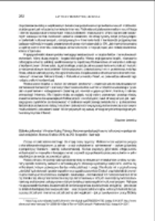 Pishtaco. Fenomen symbolizacji traumy kulturowej w społecznościach andyjskich, Elżbieta Jodłowska i Mirosław Mąka, Nomos, Krak&oacute;w 2016, ss. 243, fotografie i ilustracje : [recenzja]