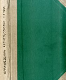 Sprawozdanie z prac wykopaliskowych w Poznaniu, ul. Ostr&oacute;w Tumski 17, prowadzonych w latach 1953 i 1954