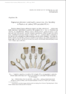 Depozyt przedmiot&oacute;w metalowych z posesji przy ulicy Szerokiej w Płocku (z ok. połowy XIX&ndash;początku XX w.)