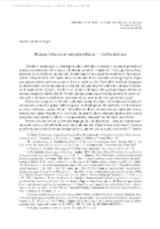 Badania botaniczne nad przeszłością &mdash; źr&oacute;dła roślinne