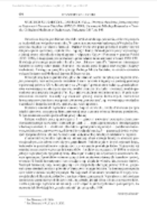 Przemysł chemiczno-farmaceutyczny na Kujawach i Pomorzu Gdańskim (1918/20&ndash;1950), Wojciech Ślusarczyk, Dariusz Chyła, Uniwersytet Mikołaja Kopernika w Toruniu. Collegium Medicum w Bydgoszczy, Bydgoszcz 2017 : [recenzja]