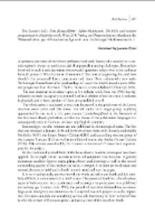 Erste Bauernd&ouml;rfer - &Auml;lteste Kultbauten. Die fr&uuml;he und mittlere Jungsteinzeit in Nieder&ouml;sterreich, Eva Lenneis (ed.), Wien 2018 : [recenzja]