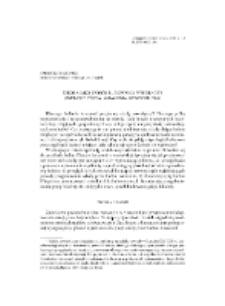 Szkoła jako spos&oacute;b budowania wsp&oacute;lnoty (Indianie E&rsquo;&ntilde;ep&aacute;, Amazonia wenezuelska)