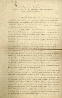 Sprawozdanie z badań "jaskini" w Krzywczu Górnym przeporwadzonych dnia 28-29. 10. 1929 roku
