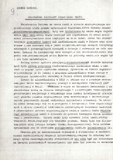 Podstawowe postulaty organizacji nauki