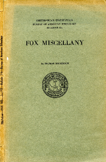 Fox miscellany