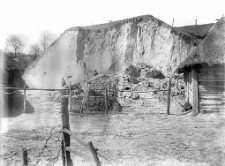 Stanowisko Horodok II : zrujnowana partia odcink&oacute;w VII i VIII, osunięcie ściany