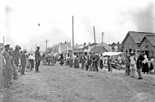 Krasnobrody nad Wieprzem, pow. Tomasz&oacute;w : gł&oacute;wna ulica