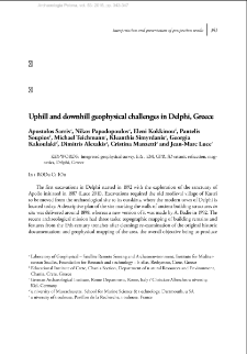 Uphill and downhill geophysical challenges in Delphi, Greece